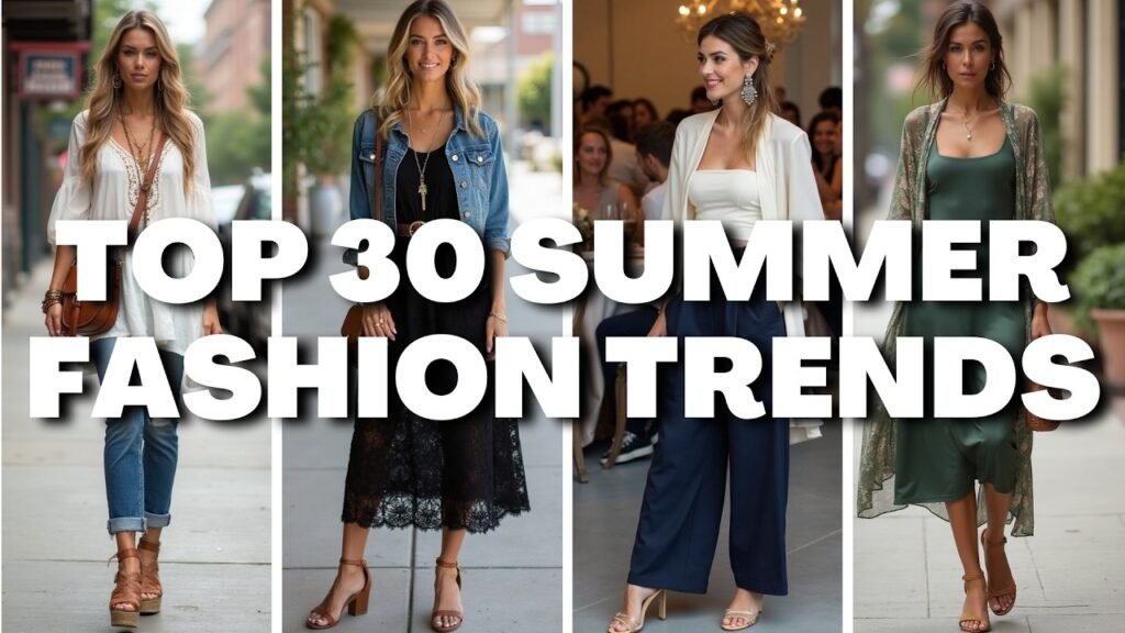 Women Seasonal Fashion Trends Videos