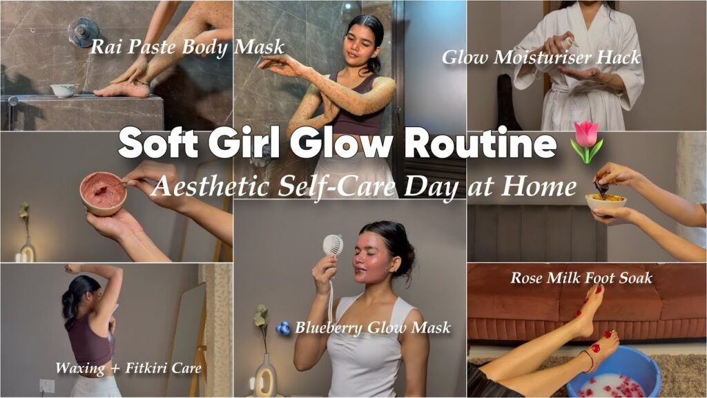 women Skincare & Glow Routine full videos