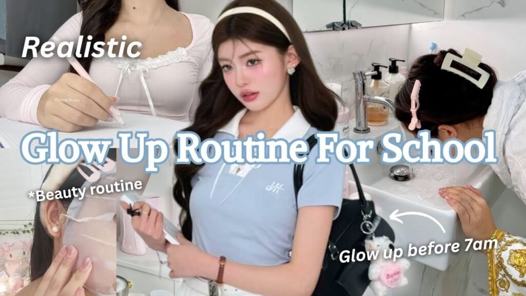 women Skincare & Glow Routine full videos